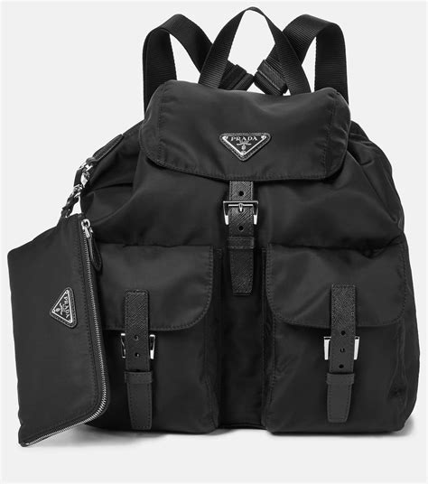 prada renylon backpack|Re.